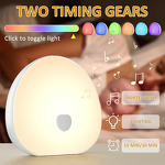 Portable White Noise Machine Manufacturer - Baby with Night Light 7 Colourful Lights 10 Soothing Sounds Volume Control Timer
