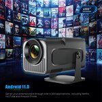 Upgrade HY320 Mini Smart Home Projector Manufacturer - WiFi Wireless BT5.0 LED Game Projection 4K 720P Mini Smart TV Box