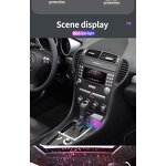 120W Retractable Car Charger Manufacturer - with Dynamic Lights Dual Retractable USB C Cables for Phone Laptop 2024 New Star Light