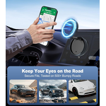 Suction Cup Phone Mount Manufacturer - 360° Adjustable Vacuum Magnetic Holder for Car Desk Compatible All Smartphones