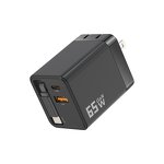 65W GaN PD Charger Manufacturer - with Stretchable Cable Smarter Faster Portable Charging Solution