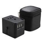 Smart Universal Travel Adapter Manufacturer - International Plug Adaptor Wall USB Type-C PD 2000W OTP OCP for USA EU UK AU