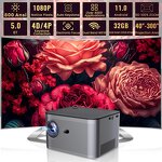 WiFi Android 11 4K Mini Projector Manufacturer - 1920*1080P 4 Core High Brightness HY350 Outdoor Home Theater Portable New Arrival