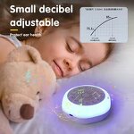 Nature Sound White Noise Machine Manufacturer - Baby with Colorful Night Light Sleep Aid Portable Speaker Hot Sale