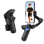 M02 Intelligent Camera Head Stabilizer Manufacturer - Triaxial with Face Tracking for Mobile Phones