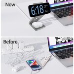 15W Folding Wireless Charging Station Manufacturer - OEM Qi 3 in 1 Portable Travel Charger for Phone Watch Earbuds