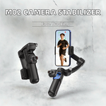 M02 Intelligent Camera Head Stabilizer Manufacturer - Triaxial with Face Tracking for Mobile Phones