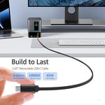 Wireless Charger Manufacturer - Hot Sale for iPhone with Retractable USB-C Power Strip 100W Output for Laptop Multiple Devices