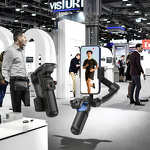 M02 Intelligent Camera Head Stabilizer Manufacturer - Triaxial with Face Tracking for Mobile Phones