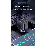 120W Retractable Cable Car Charger Manufacturer - Wireless Radio Music Player Bluetooth 5.3 FM Transmitter Hands Free