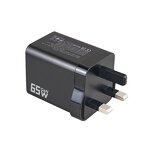 65W GaN Wall Chargers Manufacturer - Single Dual Port with Retractable Built-in Cable Portable OTP OVP for Phones Tablets Laptops