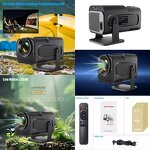 HY320 Portable Home Theater Mini Projector Manufacturer - 300 ANSI Lumen Android 11 LCD 1080P Smart 4K Projector Pocket