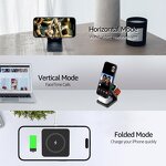 Foldable Magnetic Wireless Charger Manufacturer - 3 in 1 Charging Station for Apple Fast Stand for iPhone 16-12 Series