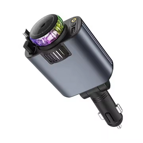 5 in 1 Car Charger Manufacturer - USB C PD Super Fast Charging with Aromatherapy Spray Starry Top Starlight Retractable