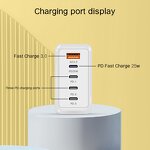 120W PD Fast Charging USB Charger Manufacturer - with EU US UK Plug QC USB Type C Wall Adapter for Earphones Travel