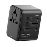 Universal Type C USB Fast Charging Adapter Manufacturer - Travel Wall Charger with EU UK AU US Plug for iPhone Portable