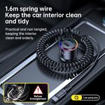 75W USB Car Charger Manufacturer - Type C Fast Charging PD with 45W Spring Wire Portable Travel