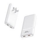 65W GaN USB C Power Adapter Manufacturer - Dual Type C PD 3.0 Fast Ultra-Thin Portable Charging for iPhone 15 EU US UK Plug