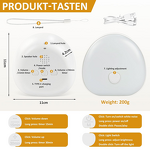 Portable White Noise Machine Manufacturer - Baby with Night Light 7 Colourful Lights 10 Soothing Sounds Volume Control Timer