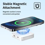 3 in 1 Metal Magnetic Wireless Power Bank Manufacturer - for iPhone Airpods Watch Mini Portable Fast Charging 5000mAh External Battery