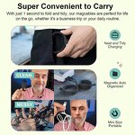 60W USB C Magnetic Retractable Cable Manufacturer - 1M Fast Charging 3A with Nylon Braid Shielding Data Cable