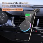Qi2 15W LED Wireless Car Charger Manufacturer - for Car Mount Mobile Phone Holder Magnetic New