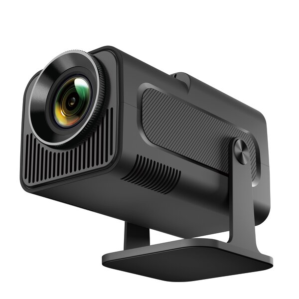 HY320 Portable Android 11 Projector Manufacturer - 4K Native 1080P 390ANSI Dual Wifi6 BT5.0 for Outdoor Cinema