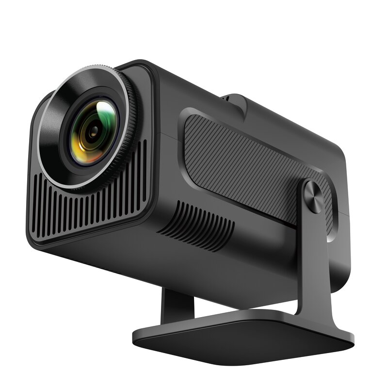 HY320 Portable Android 11 Projector Manufacturer - 4K Native 1080P 390ANSI Dual Wifi6 BT5.0 for Outdoor Cinema