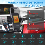 15W Fast Wireless Car Charger Manufacturer - with Auto Clamping Magnetic Phone Mount Holder for iPhone & Galaxy