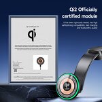 15W Portable Wireless Car Charger Manufacturer - Rapid Qi2 LED Indicator Short Circuit Protection PD QC2.0 QC3.0