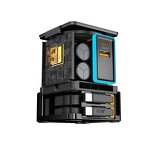 Qi 105W Desktop Charging Station Manufacturer - with Wireless Charger Built-In Retractable Cables & Earphone Charger