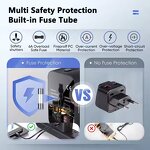 Universal Travel Adapter Manufacturer - Worldwide Wall Charger AC Power Plug Converter Fast Charging International