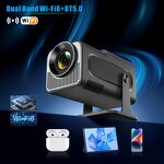 HY320 Mini Portable Projector Manufacturer - Smart Home WiFi Wireless Projection BT5.0 LED Game 4K 720P HD Smart TV Box