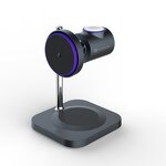 Qi22 25W Wireless Desktop Charger Manufacturer - 3 in 1 Wireless Charging Station for Phone