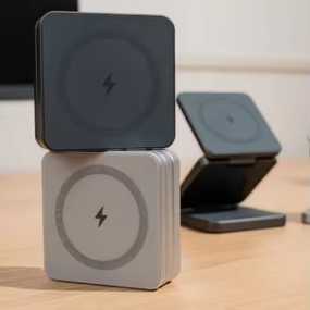 3 in 1 Foldable Qi Wireless Charger Stand Manufacturer - Fast 15W PD Charging for Apple Watch Earphones iPhone Magnetic