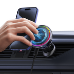 Qi2 Ice Cooling Wireless Car Charger Manufacturer - 15W Cold Magnetic Mount Holder for iPhone 15-12