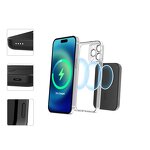 5000mAh Portable Wireless Power Bank Manufacturer - Fast Charging 15W with Type-C 3A Current & Logo Function High Capacity