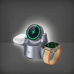 15W Wireless Charging Station Manufacturer - 4 in 1 Smart Watch Compatible Dock with Light for iPhone 15 & 16
