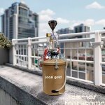 Paint Pressure Pot Manufacturer - Hot Sale 15L Automotive for Oil-Based Latex Varnishes Lacquers with Above Discharging 1.3mm