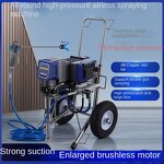 Airless Spraying Machine Manufacturer - Power Electric Plunger High Pressure for Latex Paint Putty Customizable