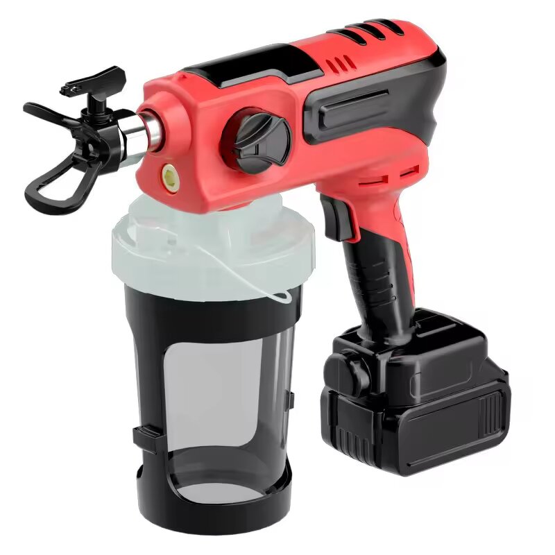 Airless Spray Gun Manufacturer - Hot Sale 21V Lithium Battery Handheld Brushless Motor 3kg Lightweight Customizable DIY