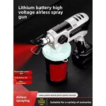 Airless Spray Gun Manufacturer - 21V Lithium Battery Brushless Motor Cup Capacity DIY Grade Customizable