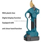 Electric Pruning Shears Manufacturer - Rechargeable Lithium 21V Powerful for Garden Fruit Tree Secateurs