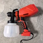 Electric Spray Gun Manufacturer - 220V for Household Paint Latex Convenient DIY with Nozzle for Industrial