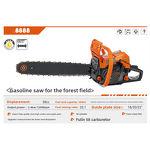 Petrol Industrial Chainsaw Manufacturer - Professional Big Power Performance Cutting Gasoline Powered Wood Saw