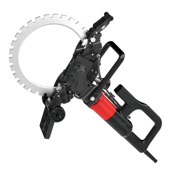 Electric Brushless Ring Saw Manufacturer - NEW 6500W High Efficiency Dust-Free Handheld Circular for Wall Door Window Cutting 300mm