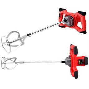 Electric Industrial Paint Mixer Manufacturer - High-power for Paint Putty Powder Concrete Cement Self-massaging Meat Filling