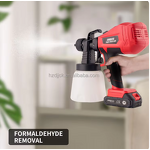 Electric Spray Paint Gun Manufacturer - Factory Small DIY Household Use Split Type with 1.3mm Nozzle for Latex Coating