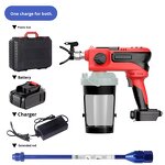 Airless Spray Gun Manufacturer - Hot Sale 21V Lithium Battery Handheld Brushless Motor 3kg Lightweight Customizable DIY
