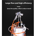 Pneumatic Sand Sprayer Manufacturer - Best Sell Wholesale Industrial-Grade Water-in-Water Colorful Paint Alloy Aluminium